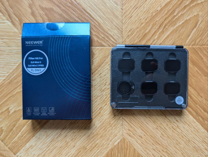 Комплект фильтров Neweer ND и CPL для дрона DJI Mini 3 1