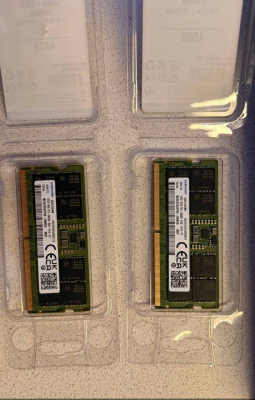 DDR5 Samsung 5600 MHz 16GB+16GB Оперативная память