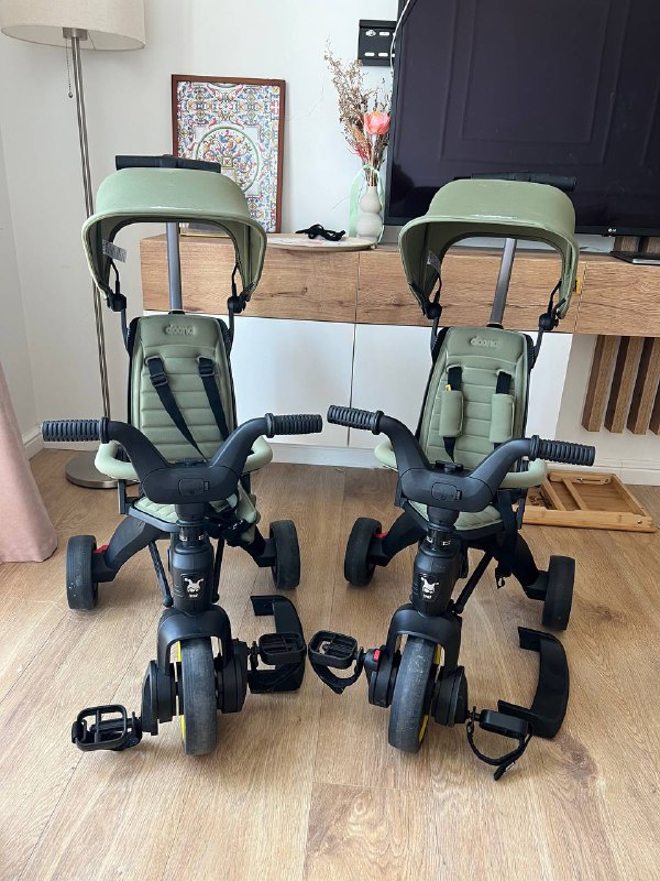 Детский велосипед Doona Liki Trike S3 Desert Green