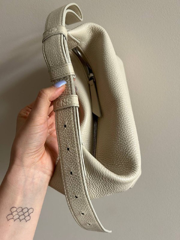 Сумка из кожи бренда CNS, BOBBI MINI VANILLA 2