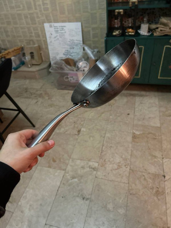 Сковородка из нержавейки