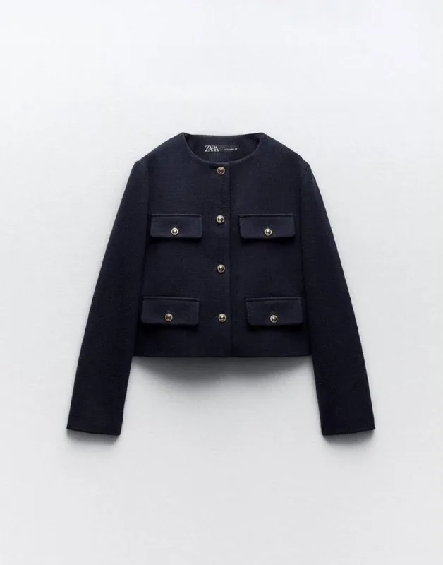 Jacket, Zara blazer, Zarina trousers 1