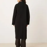 ASOS DESIGN чёрное, светло-бежевое и бордовое пальто 2