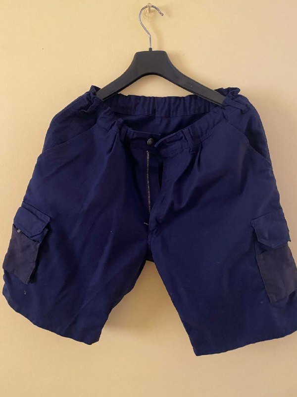 Одежда мужская: рубашки, шорты, брюки, куртка, кошелек 6