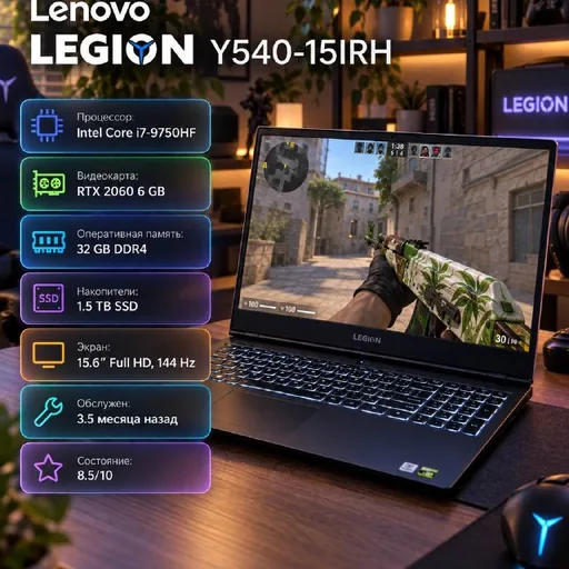 Lenovo Legion Y540 игровой ноутбук