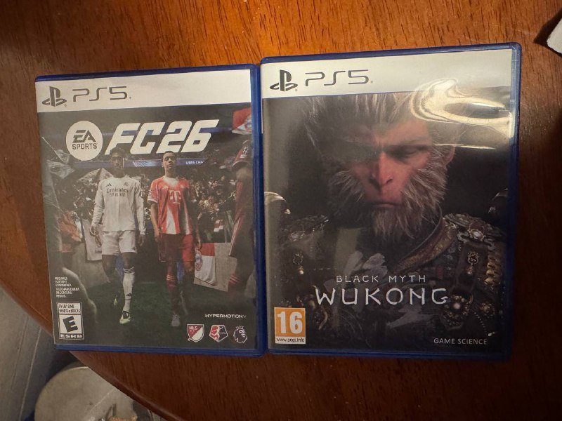 Wukong, Fc 26 PlayStation 5 PS5 games