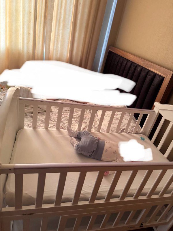 Детская кроватка с матрасом 2