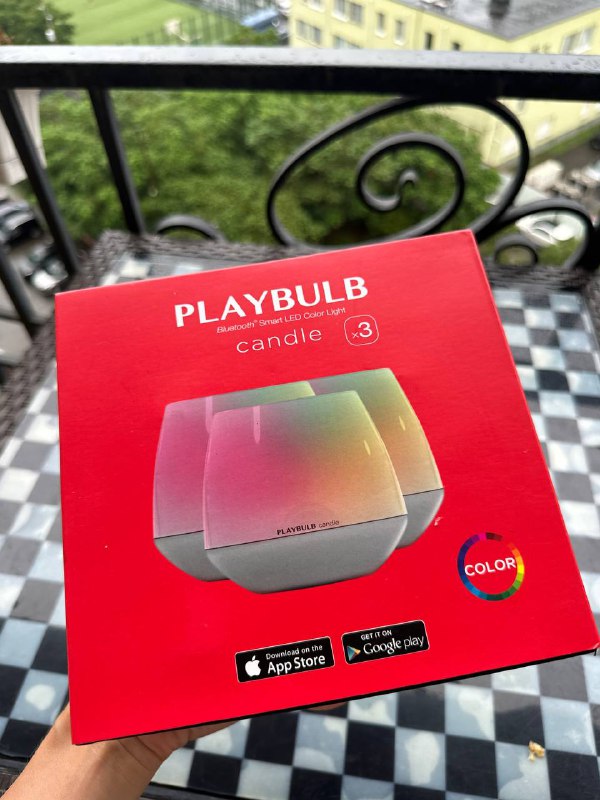PLAYBULB candle RGB умный светильник Bluetooth