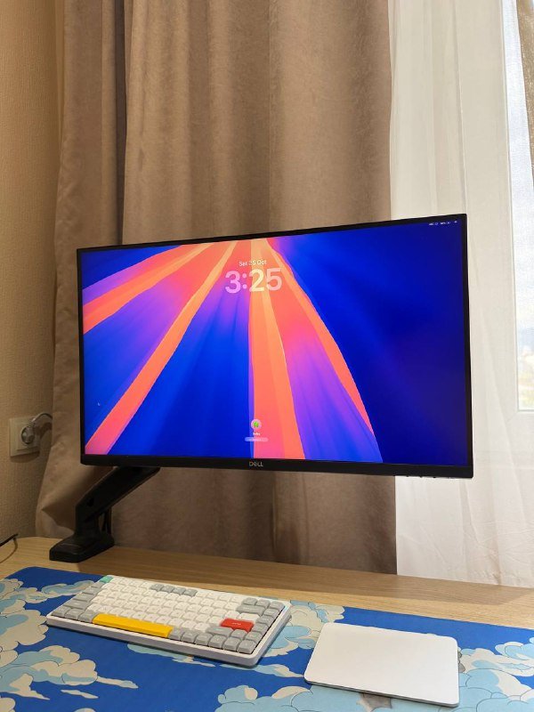 Монитор Dell S2721QSA 27" 4K IPS с кронштейном