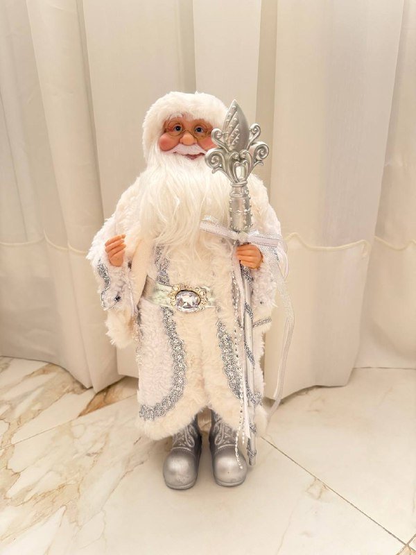 Дед Мороз, Барашик, новогодние игрушки