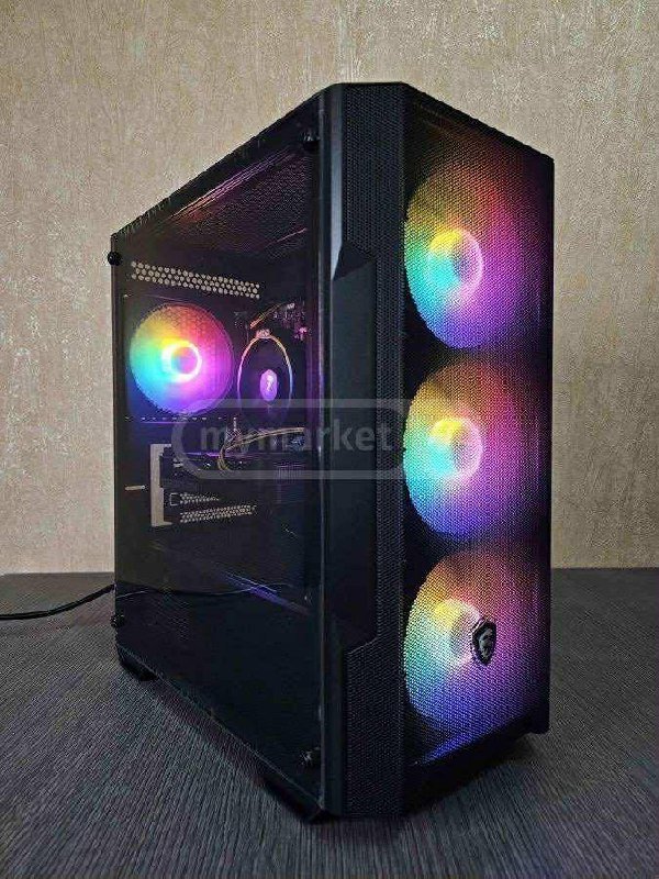 Игровой ПК Asus Rog Strix GTX 1080, Intel I5 12400F, 16GB RAM