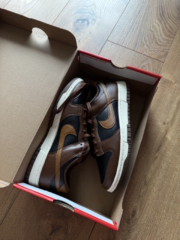 Nike Dunk Low Retro коричневые кроссовки 2