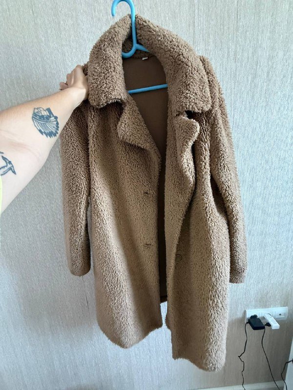 Кожаный жакет Lime, шуба UniClo 6