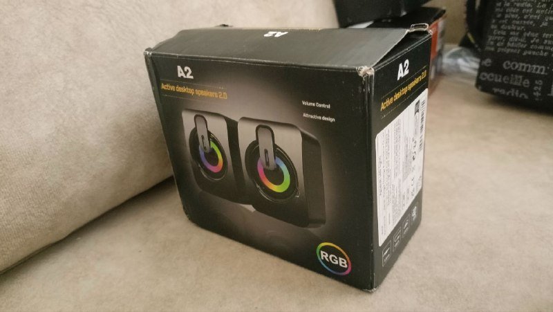 Колонки для ПК с rgb подсветкой