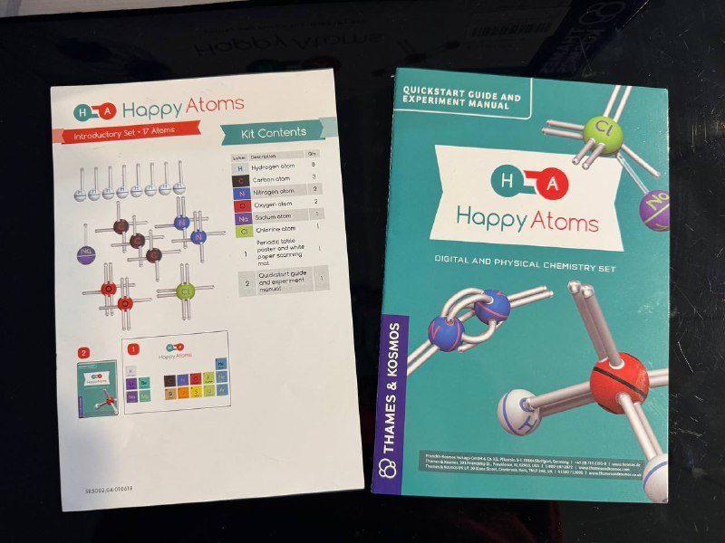 Набор для изучения атомов Happy Atoms