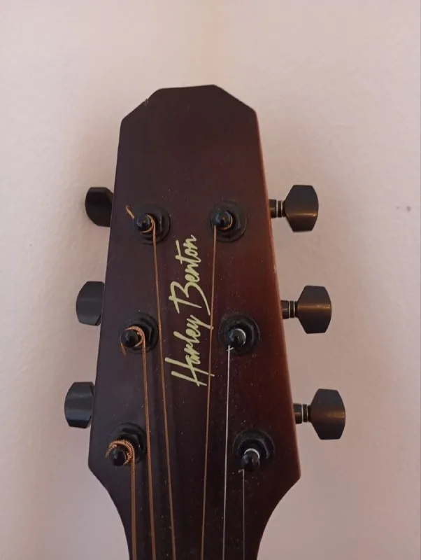 Акустическая тревел-гитара Harley Benton GS-Travel Mahogany 1