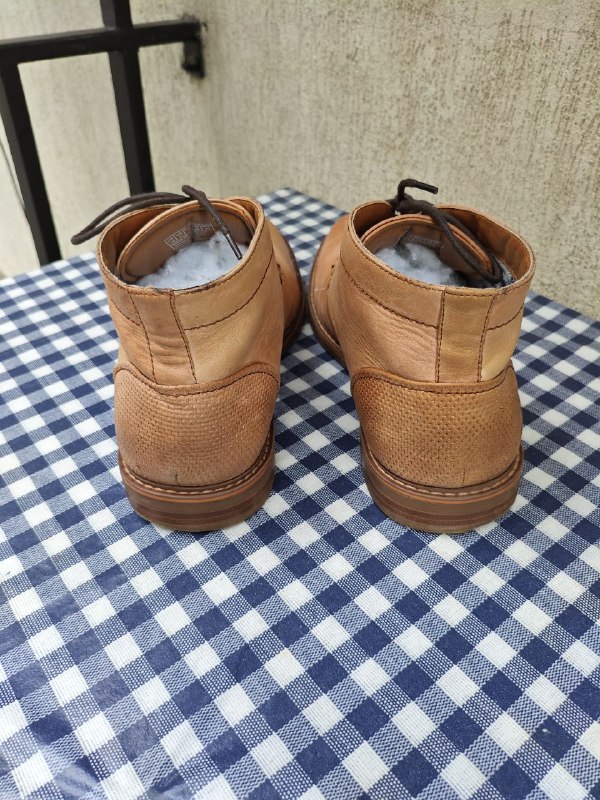 Мужские кожаные сапоги Skechers Bregman 66405/COG 3