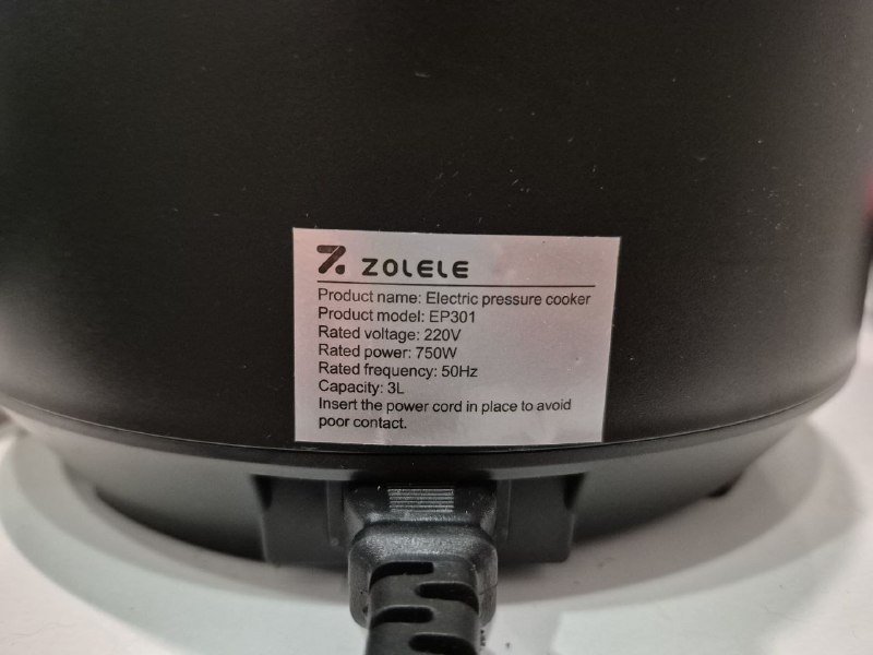 Мультиварка-скороварка Zolele EP301 3