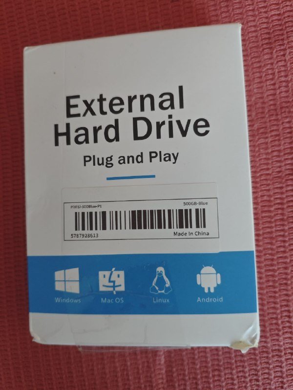 Внешний жёсткий диск 500GB 2