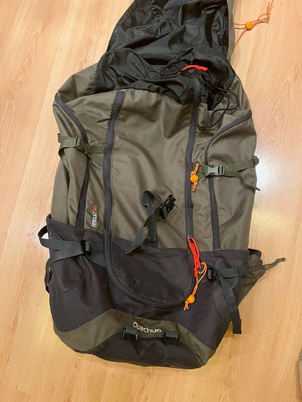 Рюкзак Quechua Forclaz 80 л хаки тёмно-оливковый 2