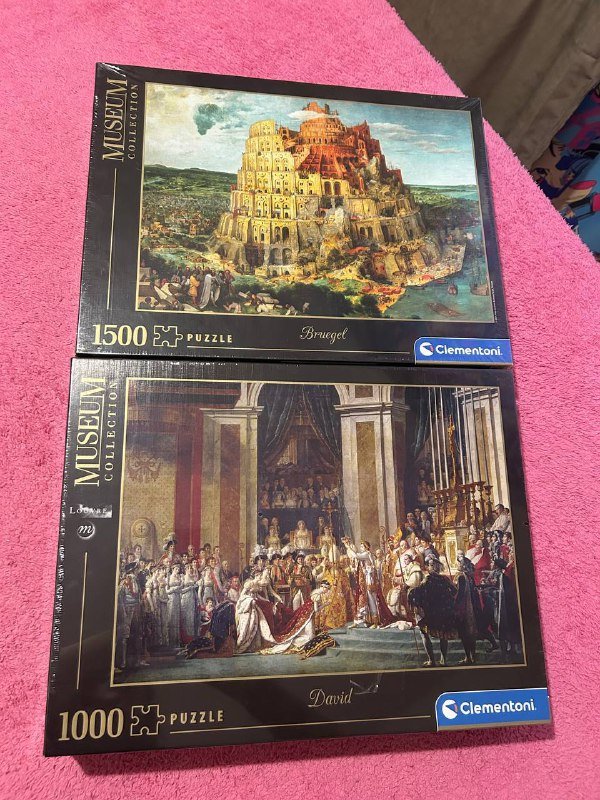 Пазлы Bruegel Вавилонская башня, David Коронация Наполеона