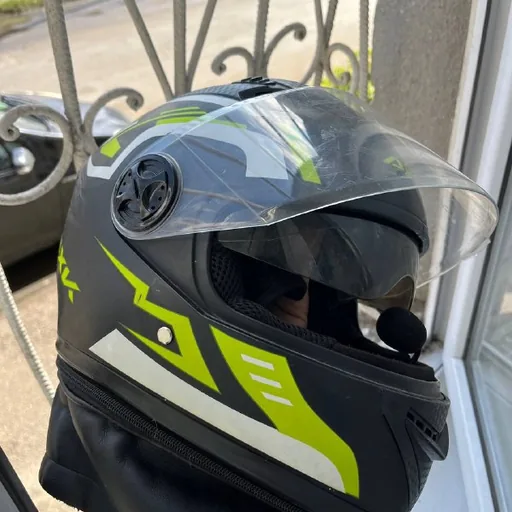 Мотошлем AXO с Bluetooth V12