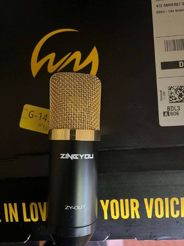 Zingyou microfono komplekti saksesfuli 2