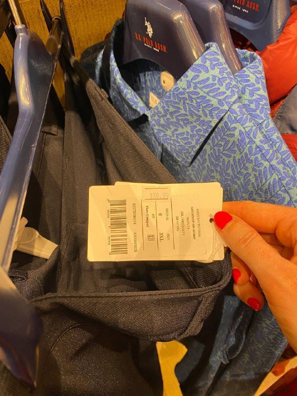 Брюки U.S.Polo темно-синие XXL 5