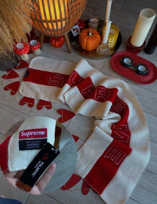 Шарфы Gucci, Versace, Diesel, Supreme, Polo Ralph Lauren, Saks Fifth Avenue 5