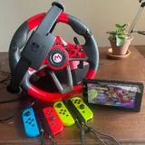 Руль Nintendo для Mario Kart, кольцо Ring Fit, картридж 4