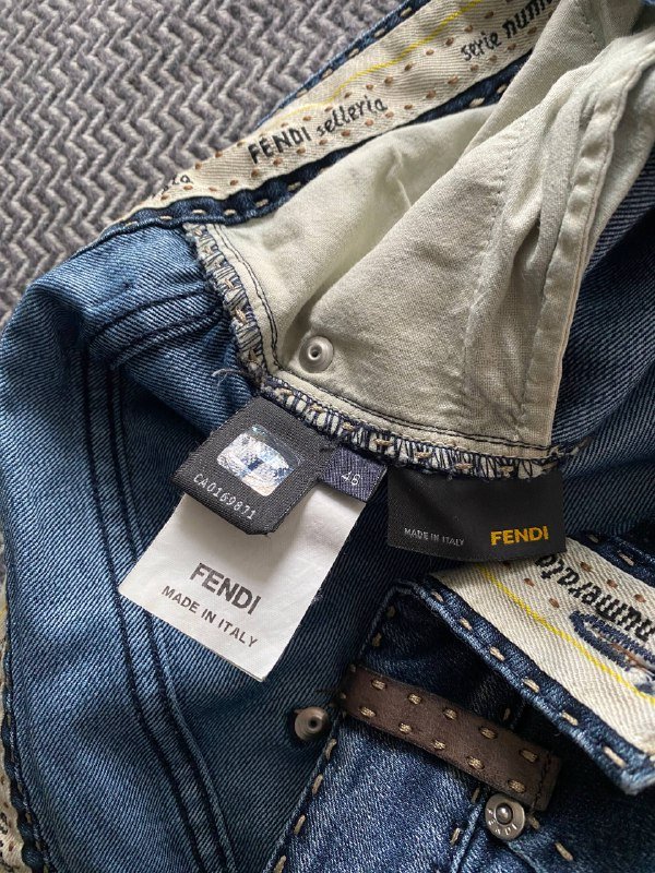 Джинсы Fendi оригинал 46 размер 3