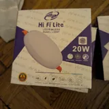 Встраиваемые LED панели 20W круглые и квадратные 3