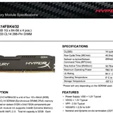 Оперативная память Crucial и Kingston HyperX DDR4 8GB 3