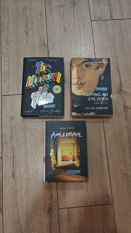 Книги: Дом в котором, The Ministry of time, Keeping an eye open и др. 8