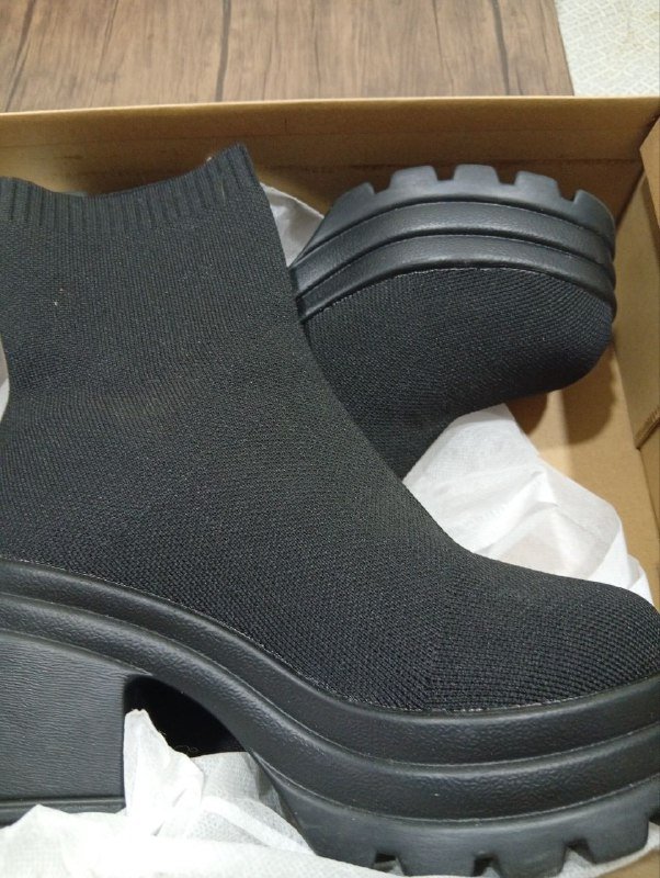 Вязаные полусапожки размер 39