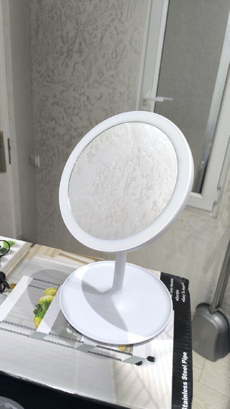 Пюпитр Proel, Софтбокс с лампочкой, Беспроводная Usb мышка sven, Стеллаж четырехъярусный, Петличный микрофон BOYA, Зеркало из Miniso, Штатив hama, Сушилка для одежды 6