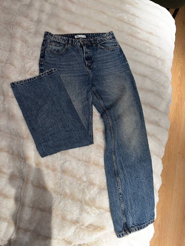Джинсы Zara размер 40 прямой крой 2