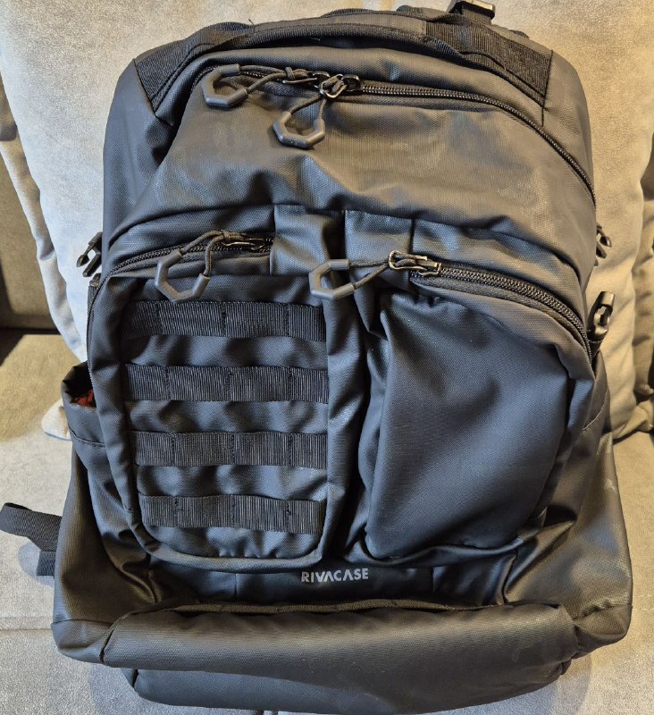 Рюкзак Rivacase 7661 32L 17 дюймов Laptop Backpack Navy Camo 3
