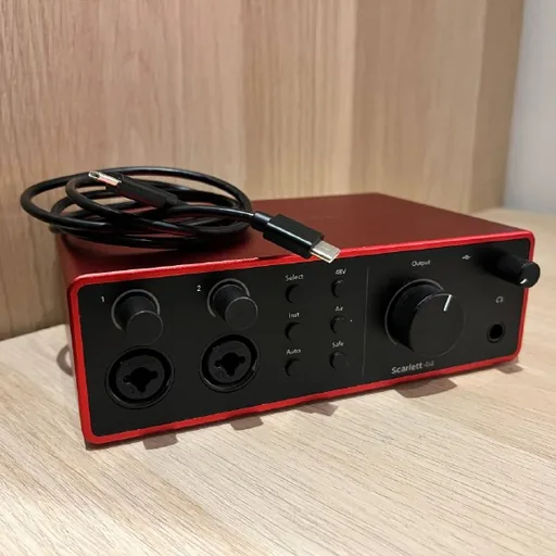 Звуковая карта Focusrite Scarlett 4i4 4th Generation