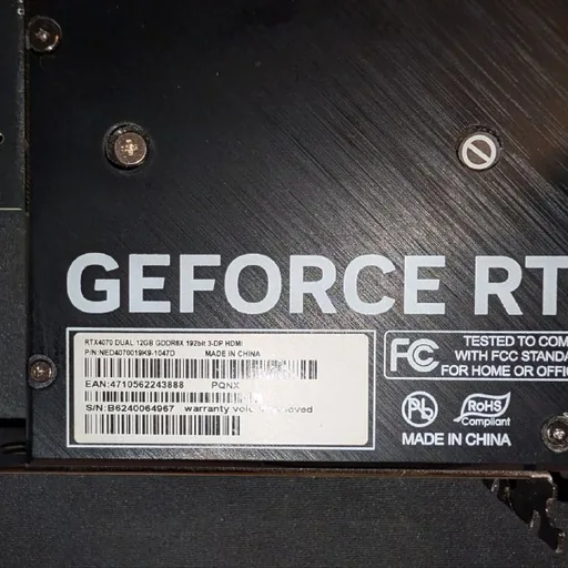видеокарта Palit Geforce 4070 Dual
