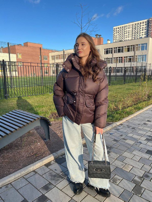 Женская одежда пуховики, жилеты, пальто 5
