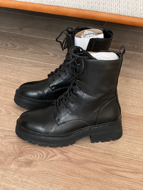 Женские ботинки искусственная кожа 37 размер 3