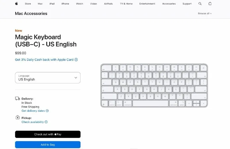 Apple Magic Keyboard USB-C 1