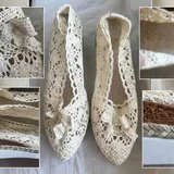 Летние туфли, эспадрильи на танкетке 1