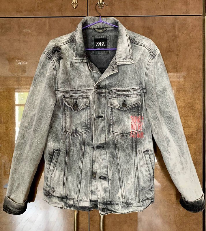 Джинсовка мужская Zara размер M