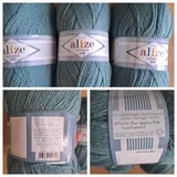 Наборы пряжи Oxford Makrome, Alize Lanagold 800, Alize Cotton Gold 2