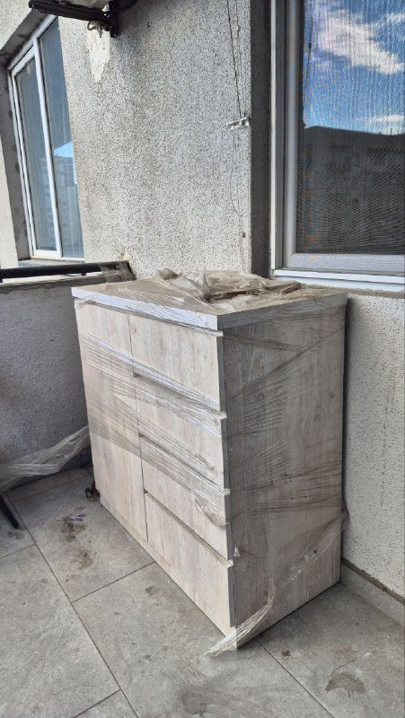 Комод с полками и выдвижными ящиками 2