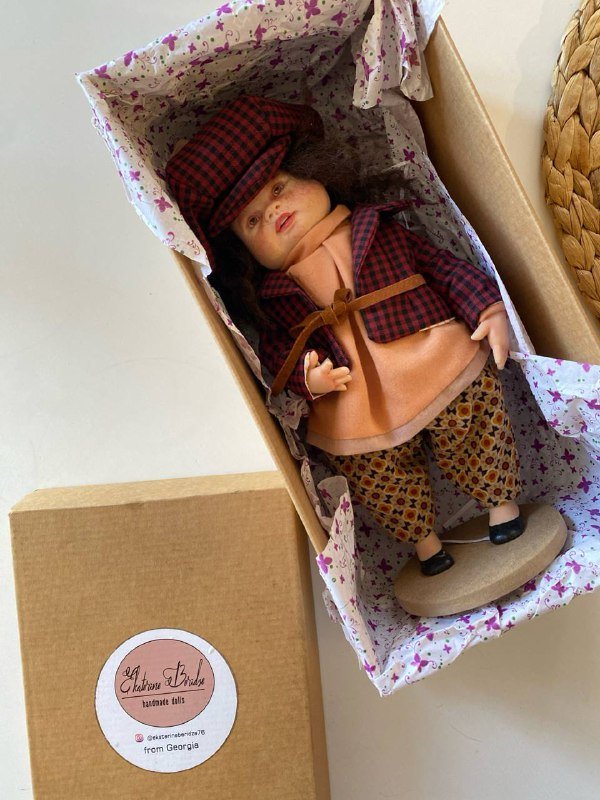 Кукла ручной работы Екатерины Беридзе