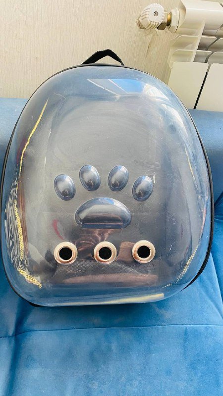 Переноска рюкзак для животных 33x25x40 желтый