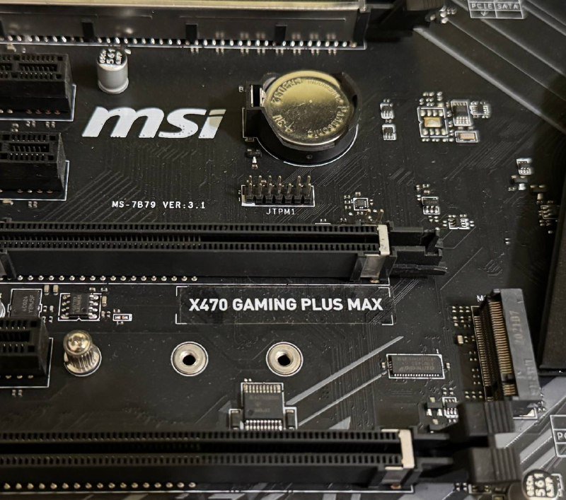 Материнская плата MSI X470 GAMING PLUS MAX 2